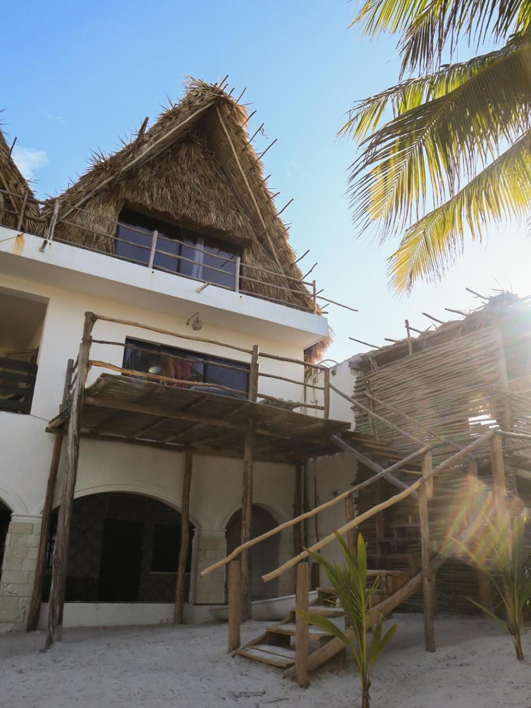 Casa Mate Beachfront Houses El Cuyo Buitenkant foto