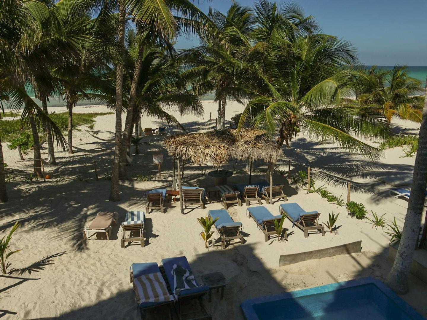 Casa Mate Beachfront Houses El Cuyo Buitenkant foto